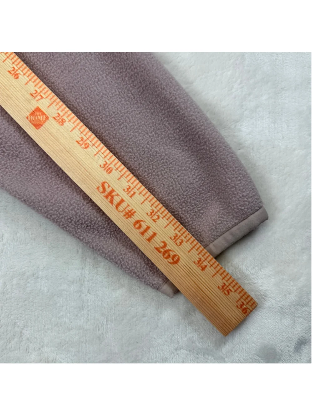 Women's Zella Fleece Hoodie XL Mauve Lavender Thumb‎ Holes